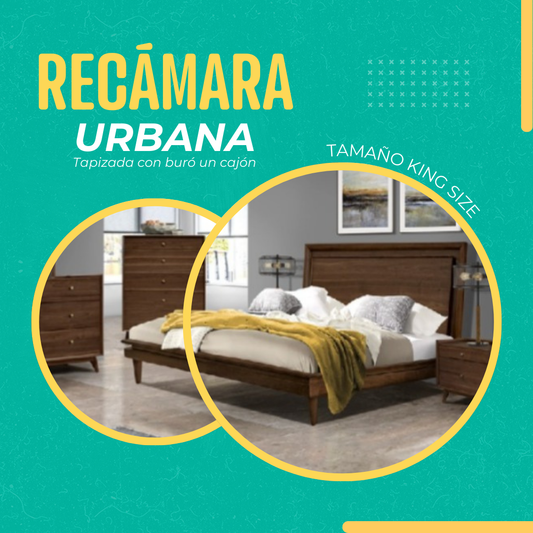 Recámara URBANA MADERA